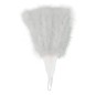 Abanico plumas blanco 16 palas