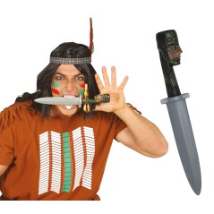 Cuchillo indio 30 cm-Tus disfraces baratos