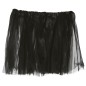 Tutu infantil negro 30 cm para niña