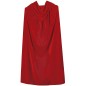 Capa roja con capucha infantil 100 cm