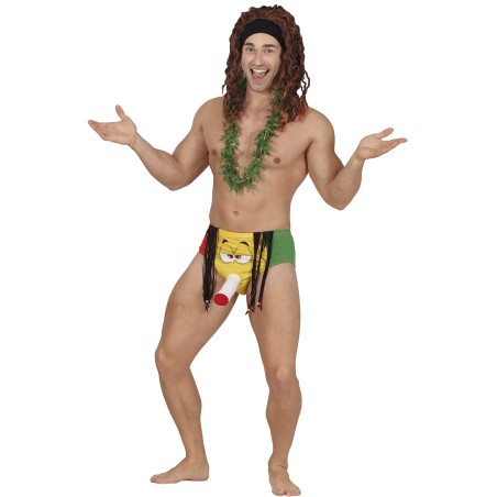 Calzoncillo gracioso rasta slip amigo invisible