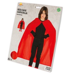 Capa roja infantil 100 cm-Tus Disfraces