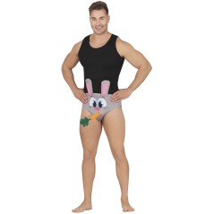 Calzoncillo gracioso conejo slip amigo invisible