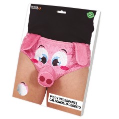 Calzoncillo gracioso cerdito slip amigo invisible