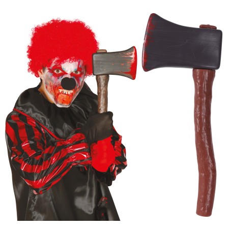 Hacha pequeña con sangre 40 cm-Tus disfraces baratos