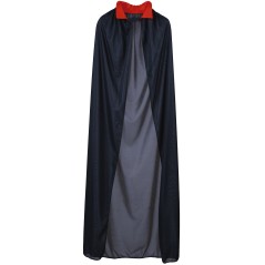 Capa vampiro negra 110 cm para halloween 18332-Tus Disfraces