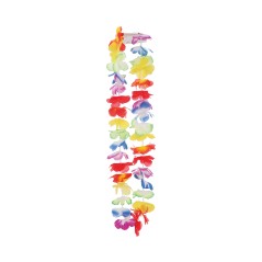 Collar hawaiano 6,50 cm multicolor-Tus disfraces baratos