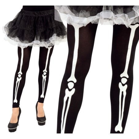 Medias esqueleto pantys para halloween-Tus disfraces baratos