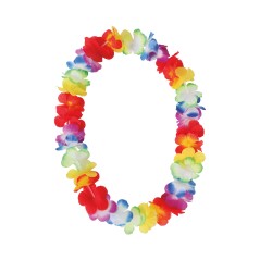 Collar hawaiano 6,50 cm multicolor-Tus disfraces baratos