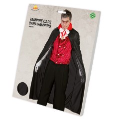 Capa vampiro negra 140 cm para halloween 18335-Tus Disfraces