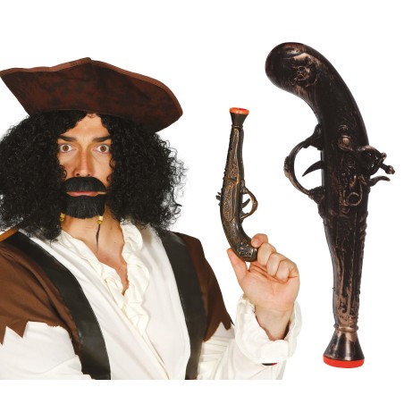Pistolon pirata 28 cm pistola bucanero-Tus disfraces baratos