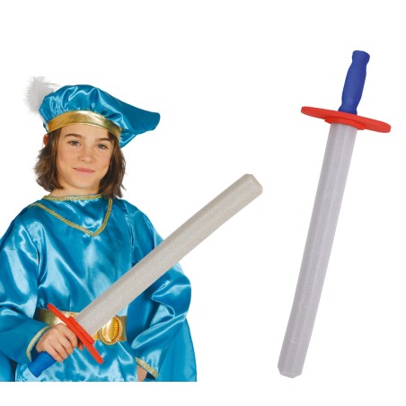 Espada medieval 63.5 cm infantil de goma e.v.a.-Tus disfraces baratos