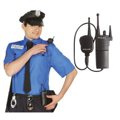 Intercomunicador de policia radio poli-Tus disfraces baratos