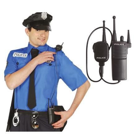 Intercomunicador de policia radio poli-Tus disfraces baratos