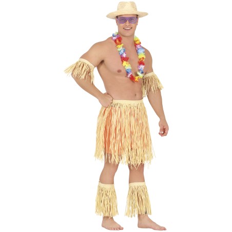 Conjunto zulu africano rafia