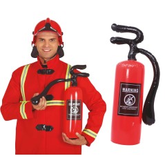 Extintor hinchable para bombero 50 cm-Tus disfraces baratos