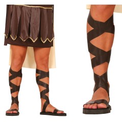 Sandalias romano o griego lazos-Tus disfraces baratos