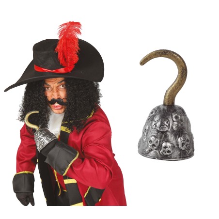 Garfio pirata calaveras capitan-Tus disfraces baratos