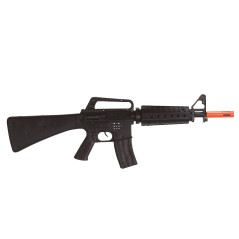 Subfusil de asalto con sonido 63 cm metralleta-Tus disfraces baratos