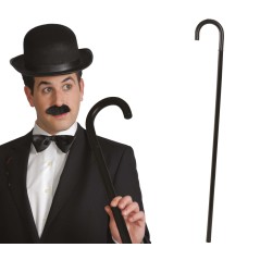 Baston charlot 80 cm negro-Tus disfraces baratos