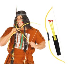 Arco indio con flechas 75 cm-Tus disfraces baratos
