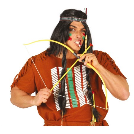 Arco indio con flechas 75 cm