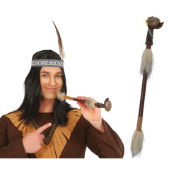 Pipa india de la paz 44 cm indio lujo-Tus disfraces baratos