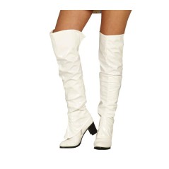 Cubrebotas blancas mujer