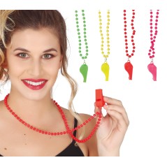 Silbatos neon pack de 4 uds-Tus disfraces baratos