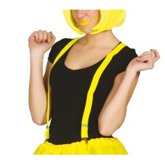 Tirantes amarillo neon