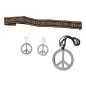 Conjunto hippie cinta pendientes y collar
