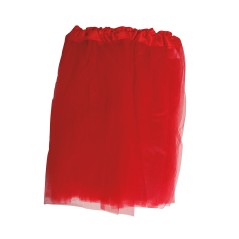 Tutu rojo para mujer 40 cm-Tus disfraces baratos