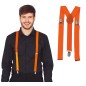 Tirantes naranjas neon