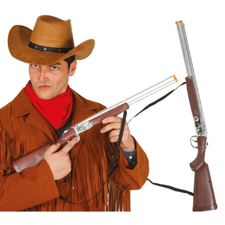 Rifle cazazdor o del oeste 68 cm-Tus disfraces baratos