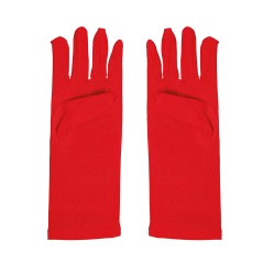 Guantes rojos cortos 23 cm