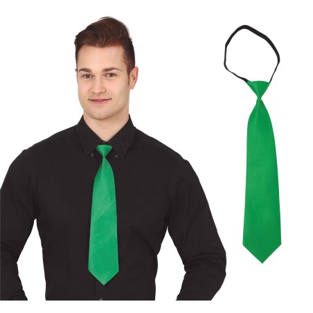 Corbata verde 45 cm-Tus Disfraces