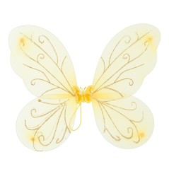 Alas amarillas infantiles de 44x37 cm abeja- Tus disfraces baratos