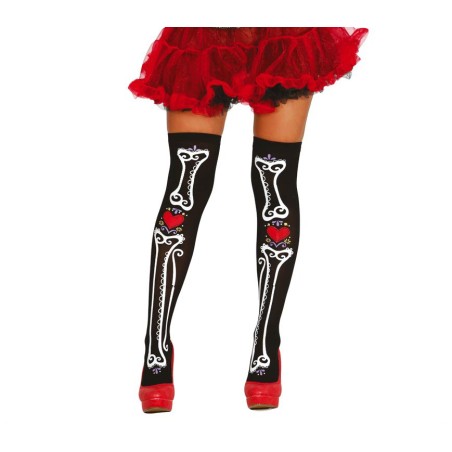 Medias catrina dia de los muertos mejico pantys