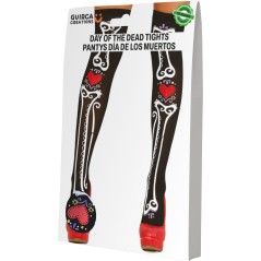 Medias catrina dia de los muertos mejico pantys-Tus disfraces baratos