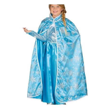 Capa princesa del hielo similar elsa frozen.-Tus Disfraces