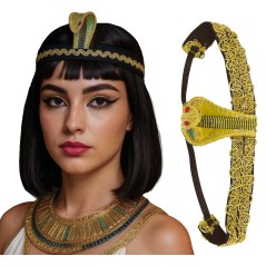 Diadema cleopatra deluxe tocado egipcia-Tus Disfraces baratos