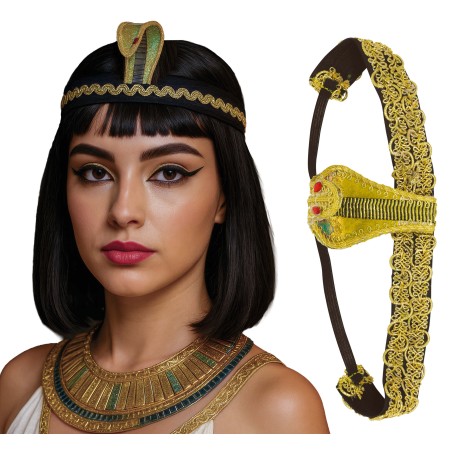 Diadema cleopatra deluxe tocado egipcia-Tus Disfraces baratos