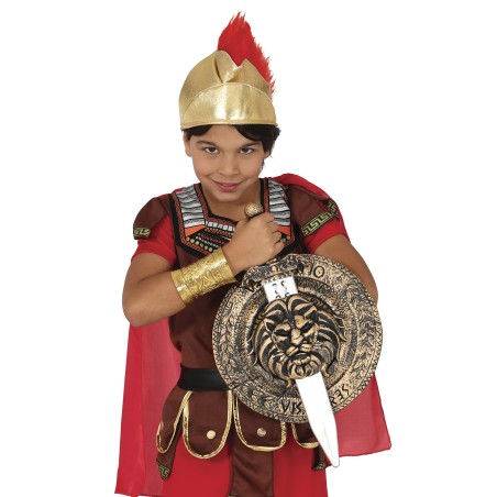Escudo de 30 cm con espada de 48 cm romano guerrer