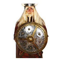 Escudo vikingo barbaro redondo 61 cm