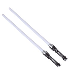 Sable de luz 2 unidades 65 cm-Tus disfraces baratos