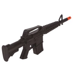 Subfusil M-16 de 47 cm metralleta asalto juguete plastico-Tus disfraces baratos