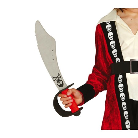 Espada pirata 63.5 cm infantil de goma e.v.a.sable