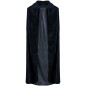 Capa terciopelo negra 100 cm caballero