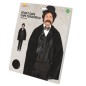 Capa terciopelo negra 100 cm caballero