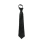 Corbata negra con lentejuelas 35 cm